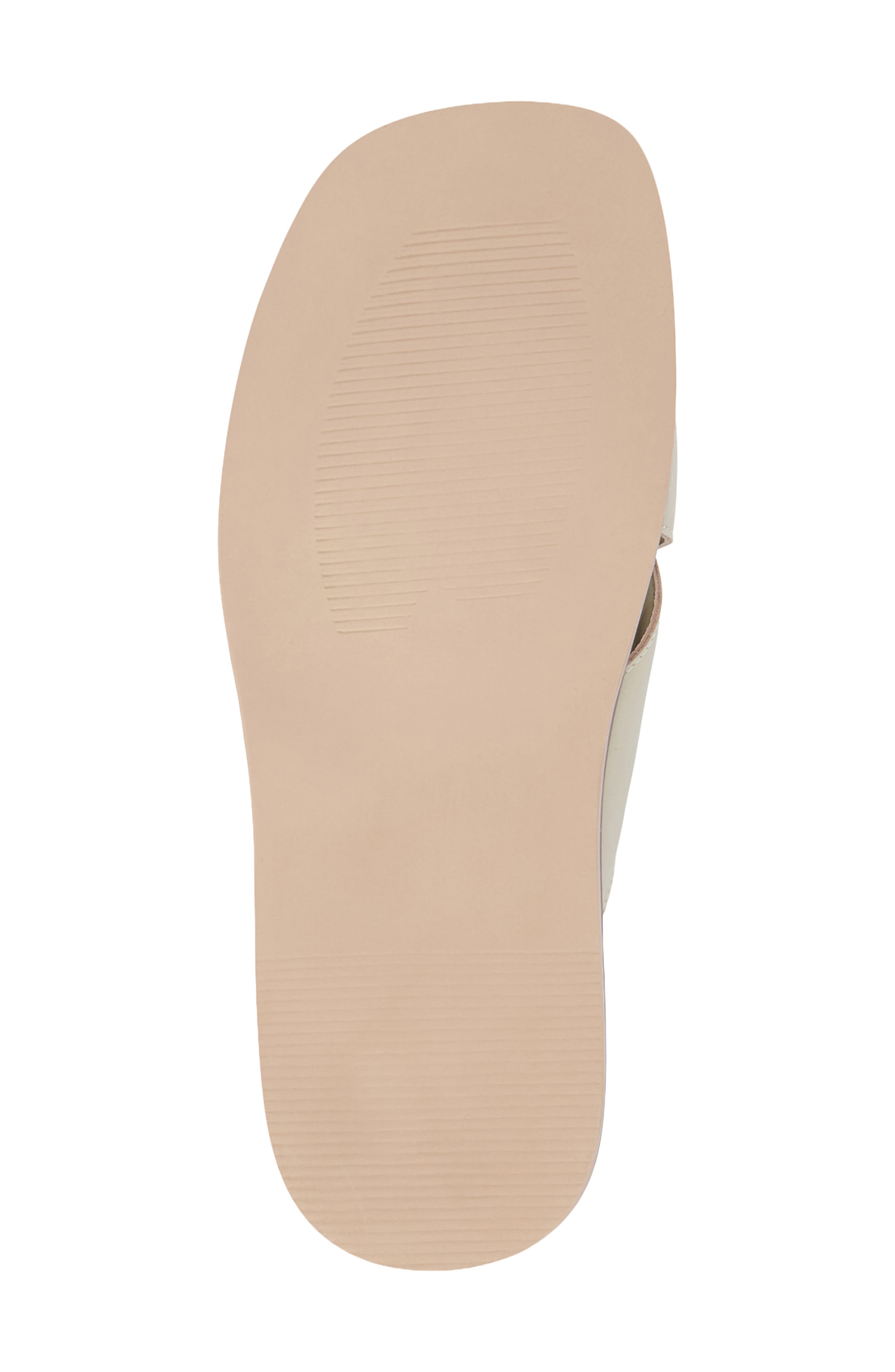 Hannah Slide Sandal, Alternate, color, BONE LEATHER
