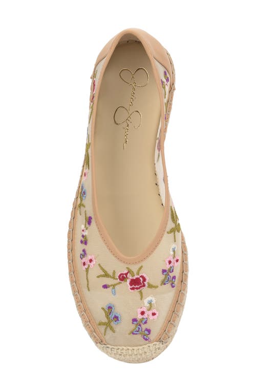Jessica Simpson Lucciea 2 Flower Embroidery Espadrille