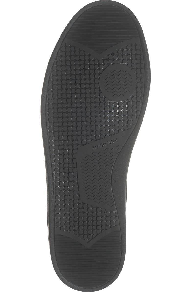 Magnanni Elonso Leather Sneaker, Alternate, color, Black