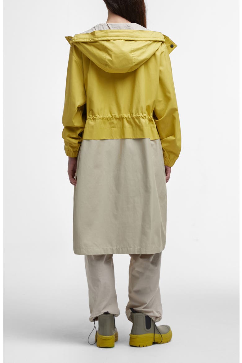 Evie Showerproof Longline Raincoat, Alternate, color, LIMEADE LIGHT SAND