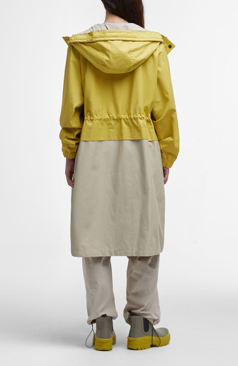 Barbour Evie Showerproof Longline Raincoat, Alternate, color, 