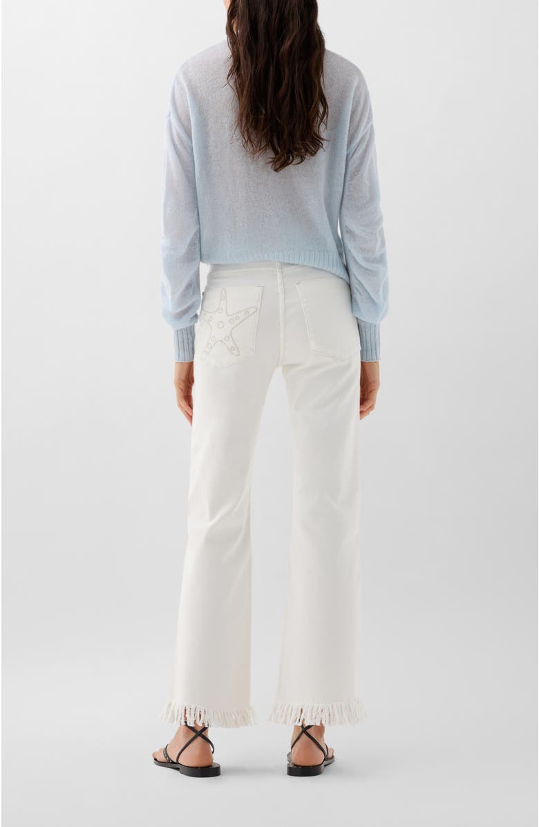 Scalpers Rivet Shell Denim Pant, Alternate, color, Offwhite