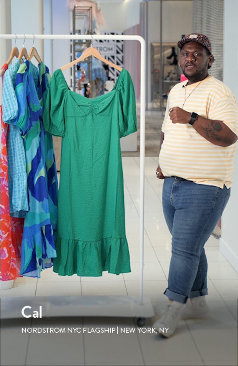 Darcie Puff Sleeve Dress, sales video thumbnail