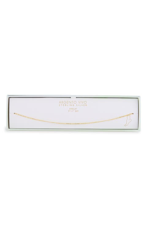 Dainty Stationed Anklet