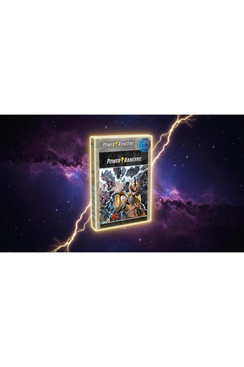 Power Rangers Shattered Grid Puzzle, Alternate, color, Multicolored