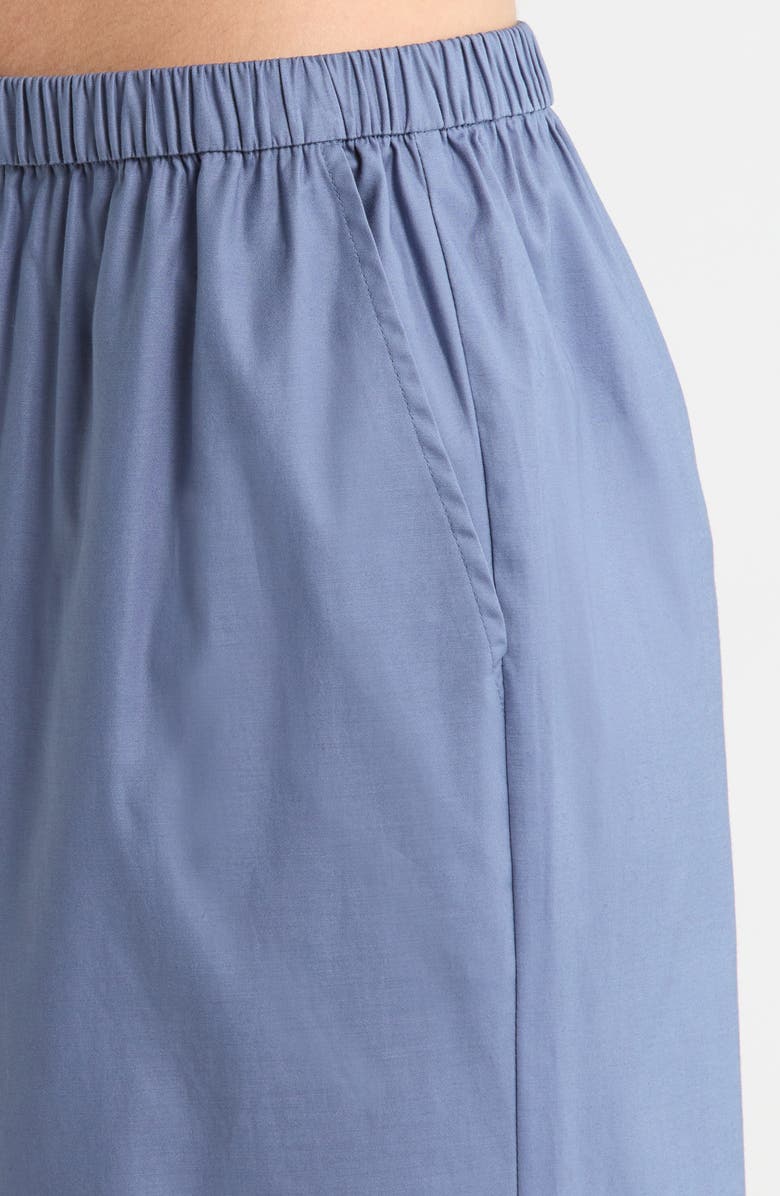 Reformation Coco Stretch Organic Cotton Pajamas, Alternate, color, Cornflower