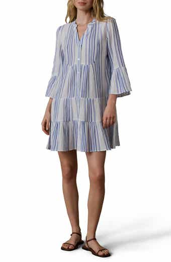 Kasey Dream Gauze Tiered Organic Cotton Minidress