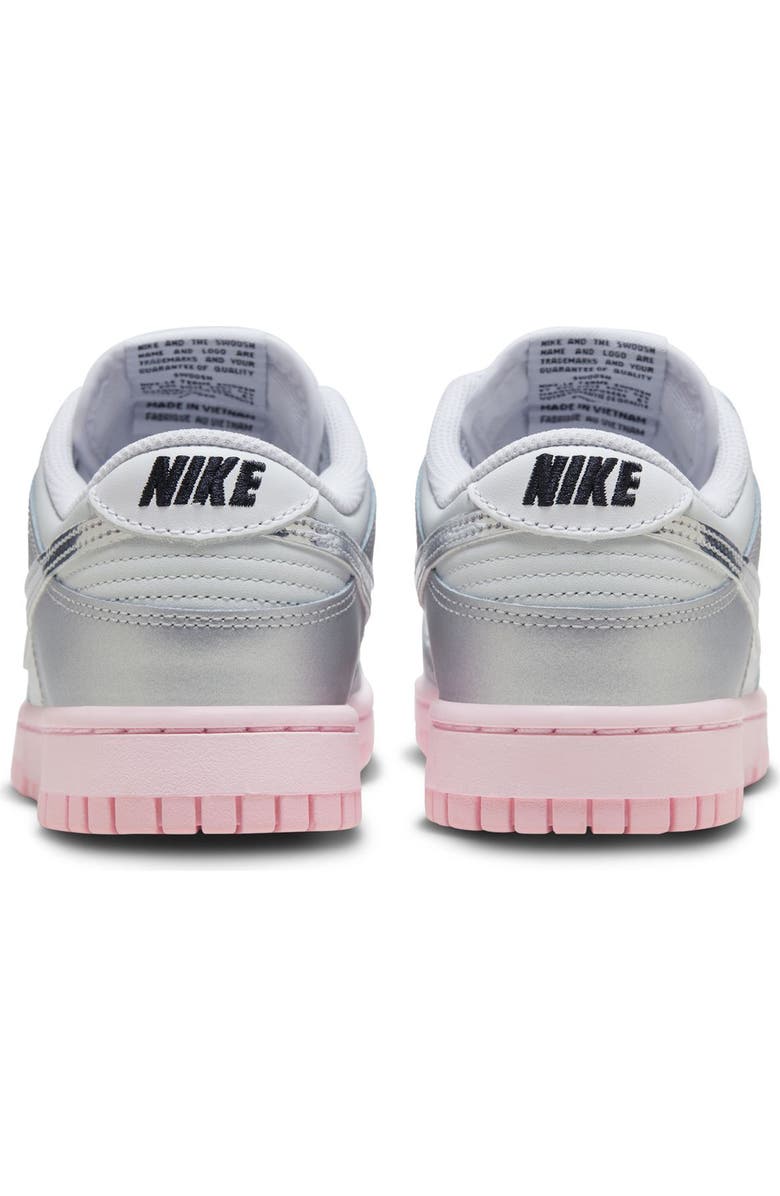 Nike Dunk Low LX Sneaker, Alternate, color, 006 Ptndst/M Silv