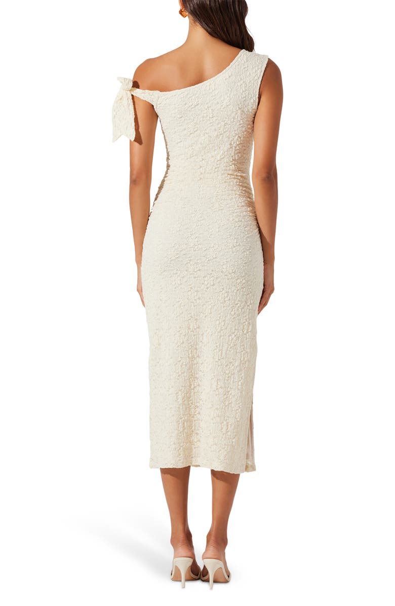 ASTR the Label Emely Floral One-Shoulder Stretch Lace Dress, Alternate, color,