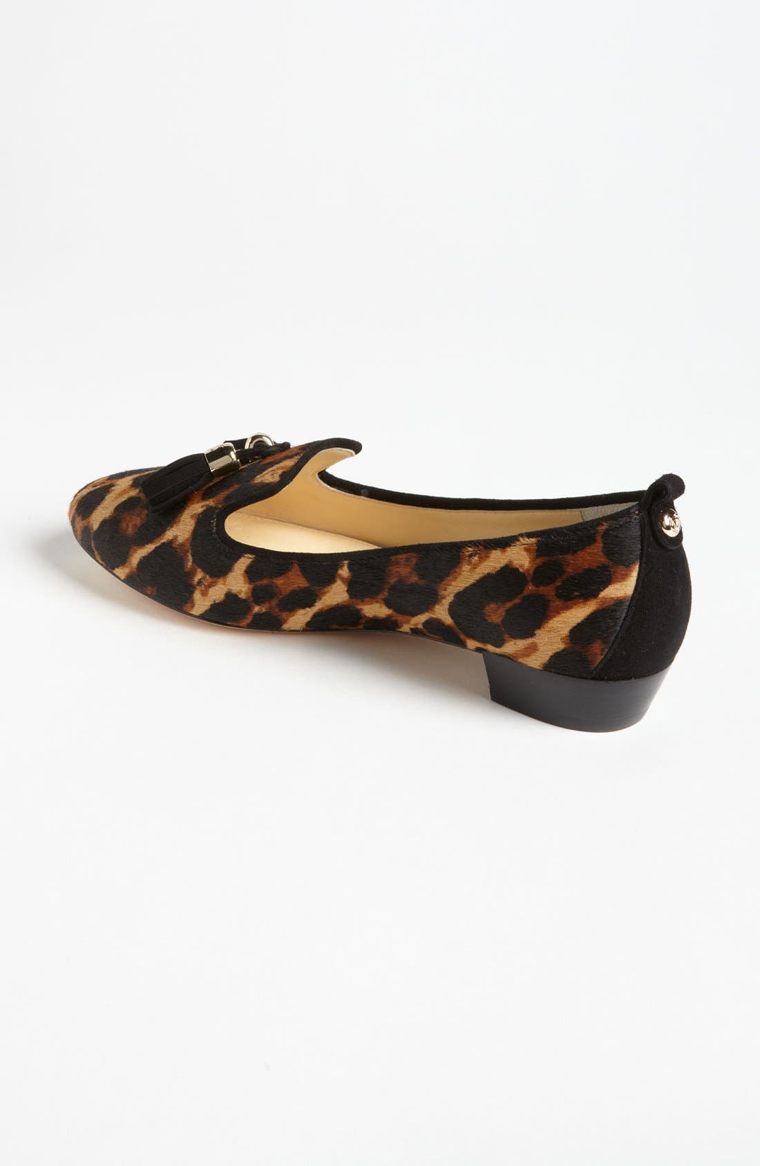 'Nancy' Loafer, Alternate, color, LEOPARD HAIRCALF