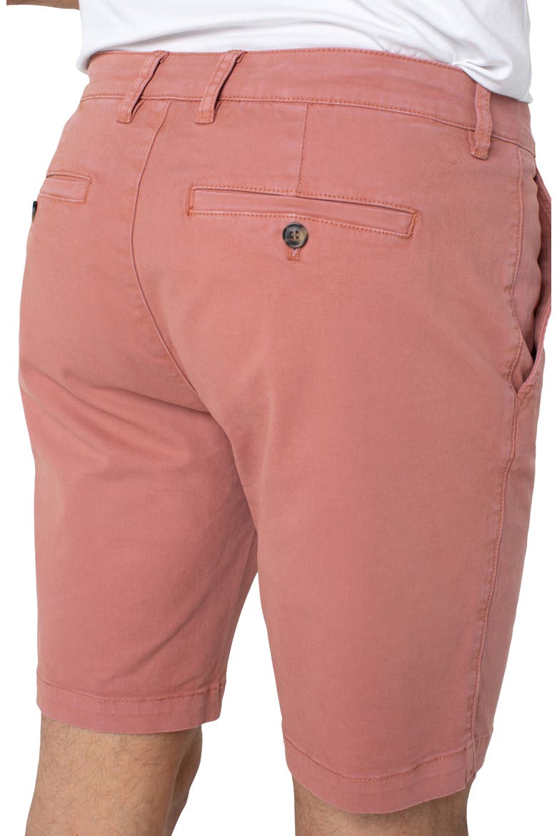 Liverpool Stretch Cotton Shorts, Alternate, color, SALMON