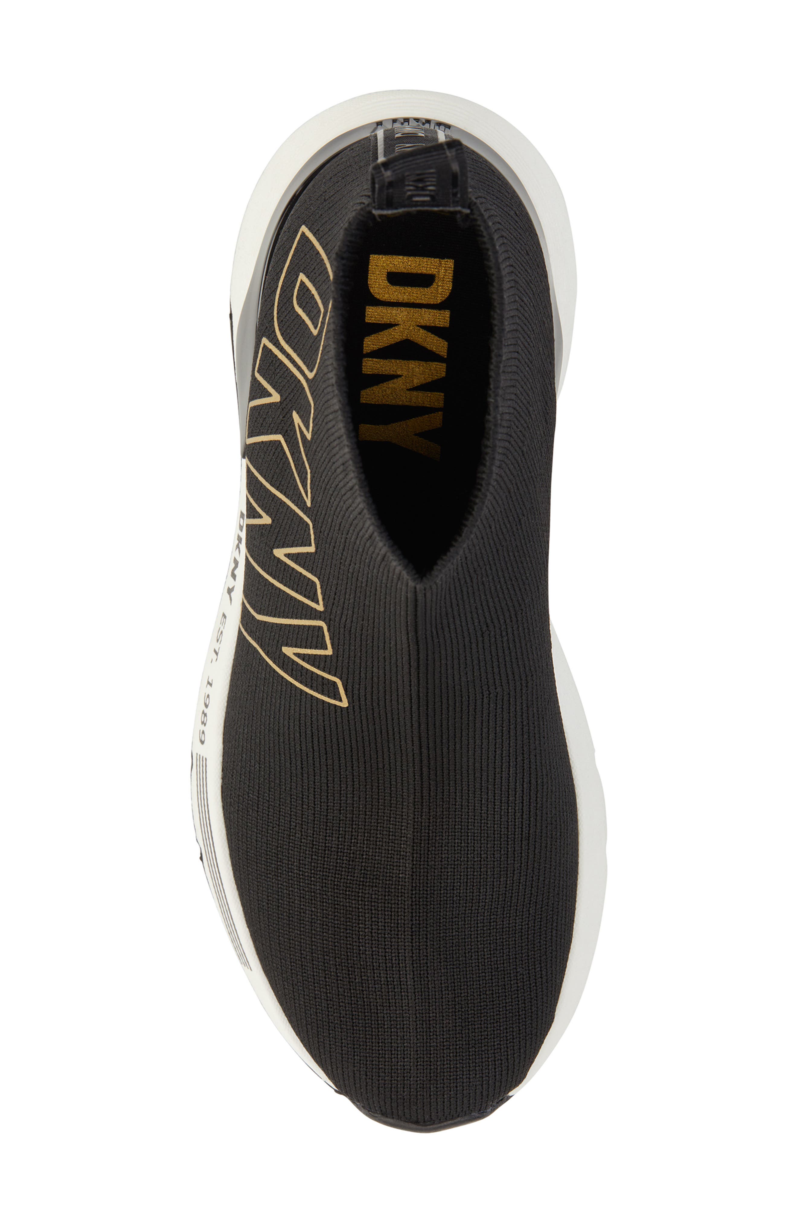 DKNY Nona High Top Sock Sneaker, Alternate, color, 