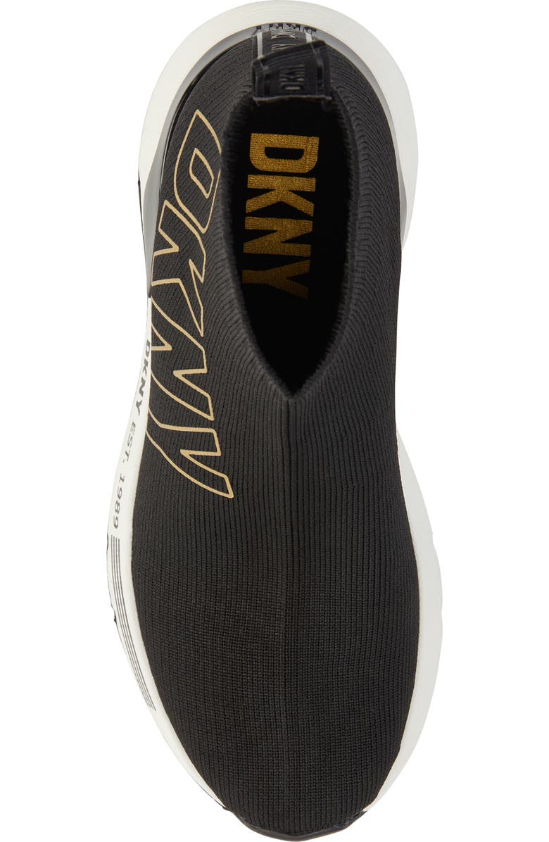 DKNY Nona High Top Sock Sneaker, Alternate, color,