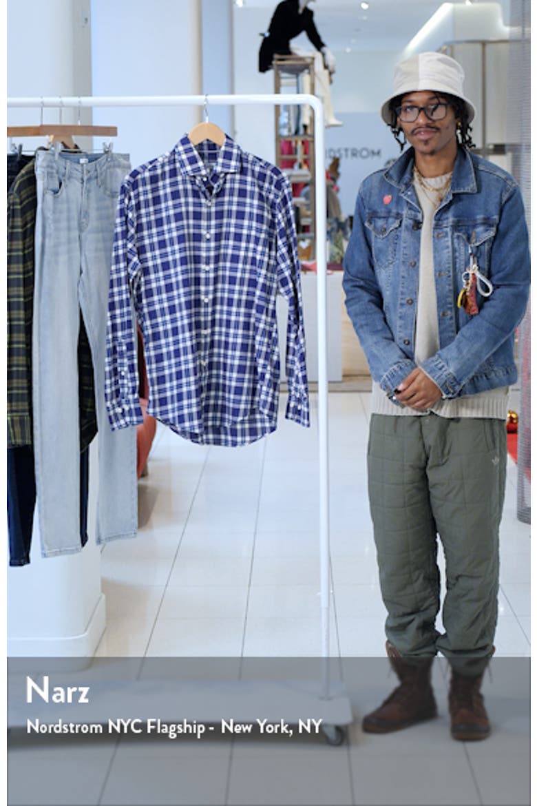 Truett Plaid Soft Cotton Button-Up Shirt video