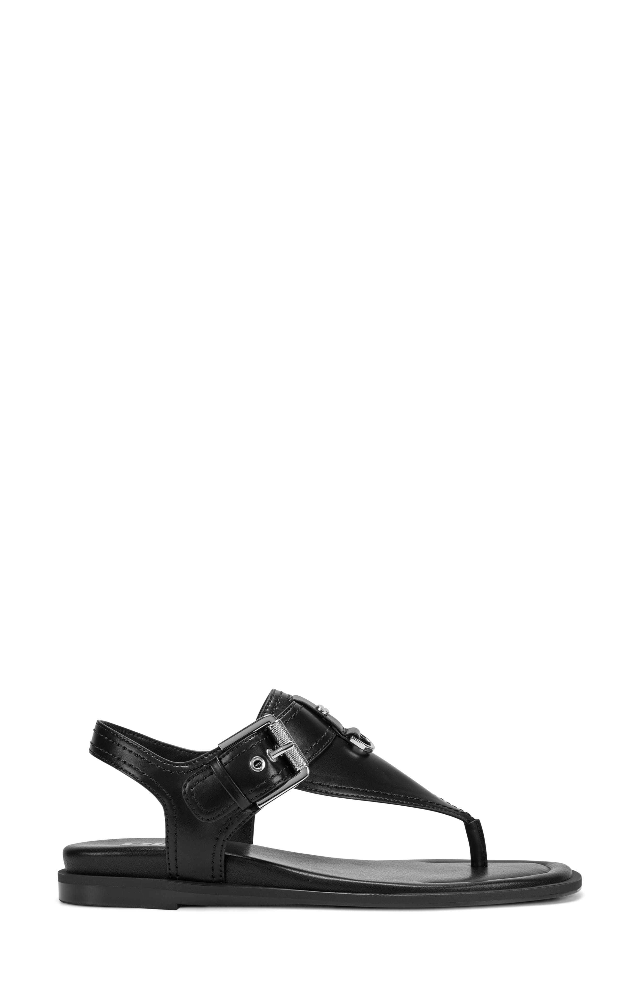 DKNY Cassiane Slingback Sandal, Alternate, color, Black