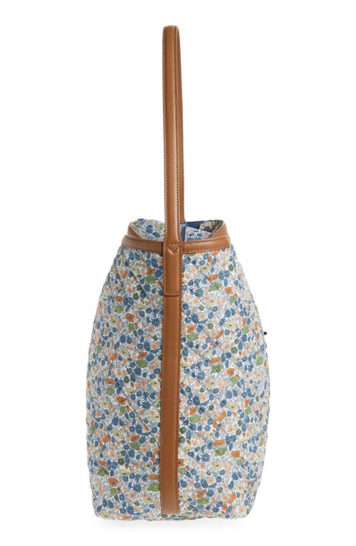 Mz Wallace Astor Floral-print Quilted Hobo Shoulder Bag In Poppy Forest