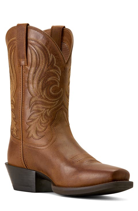 Sport Lawman Square Toe Cowboy Boot (Men)