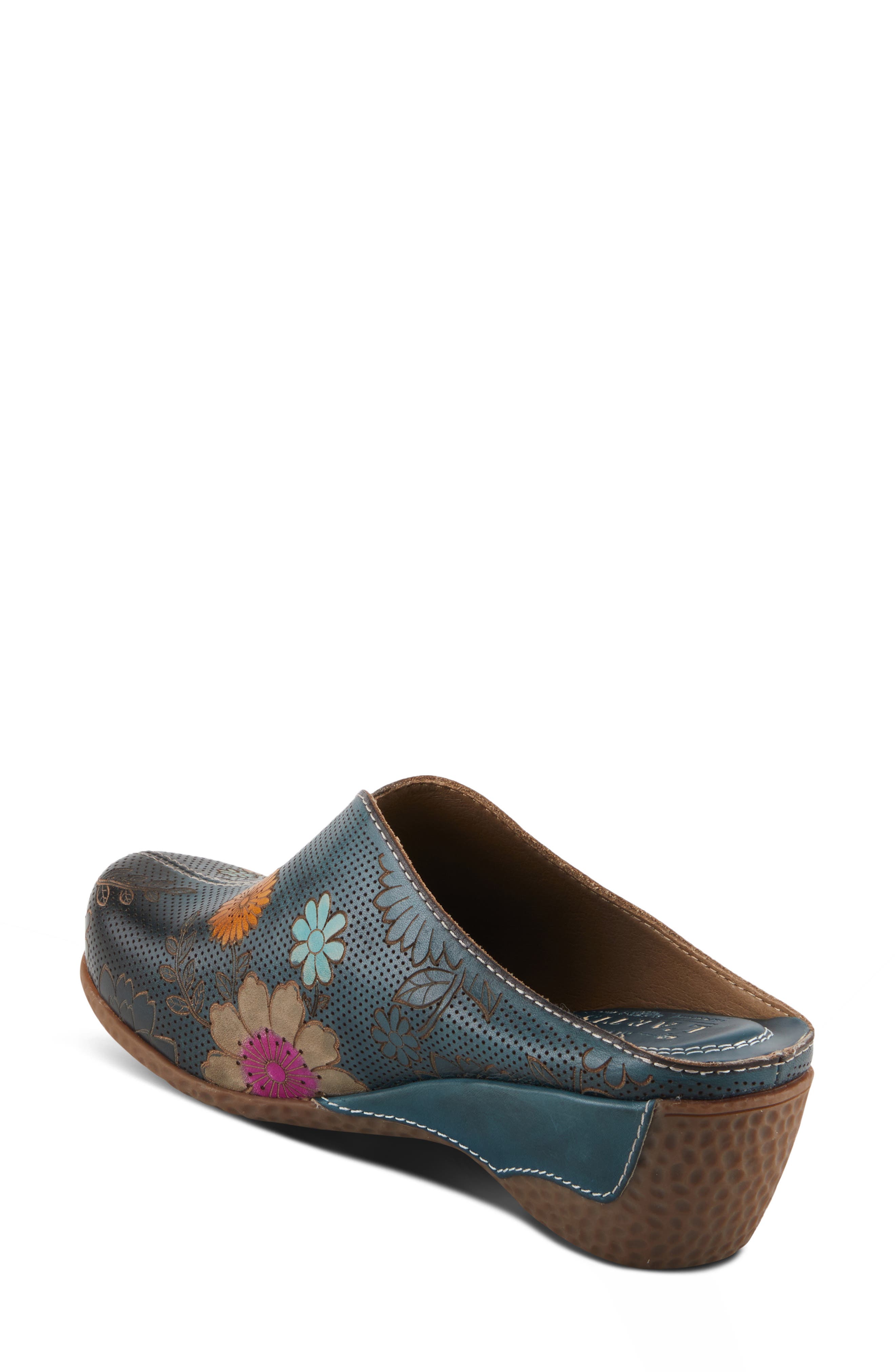 L'Artiste by Spring Step Chienti Perforated Mule, Alternate, color, 