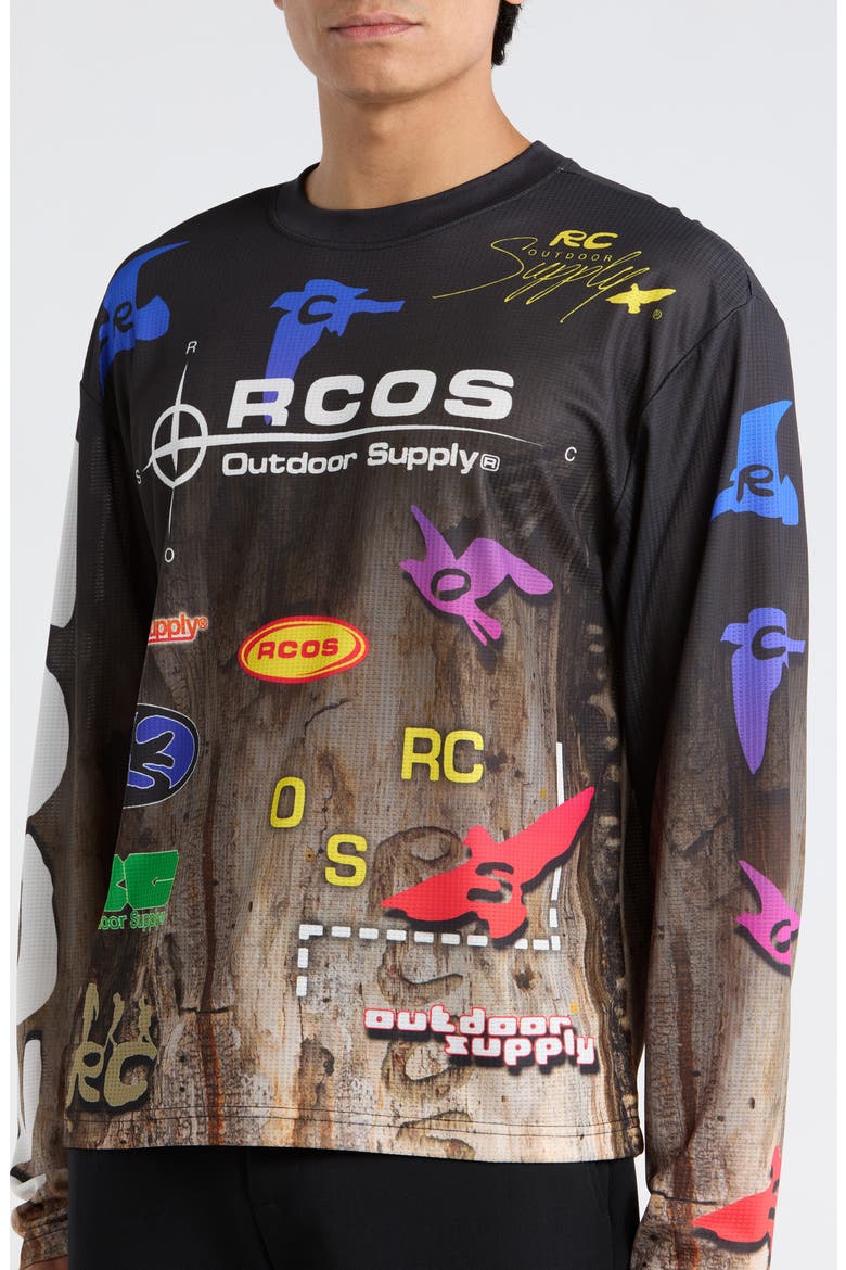 Owens Long Sleeve T-Shirt, Alternate, color, TREE BARK
