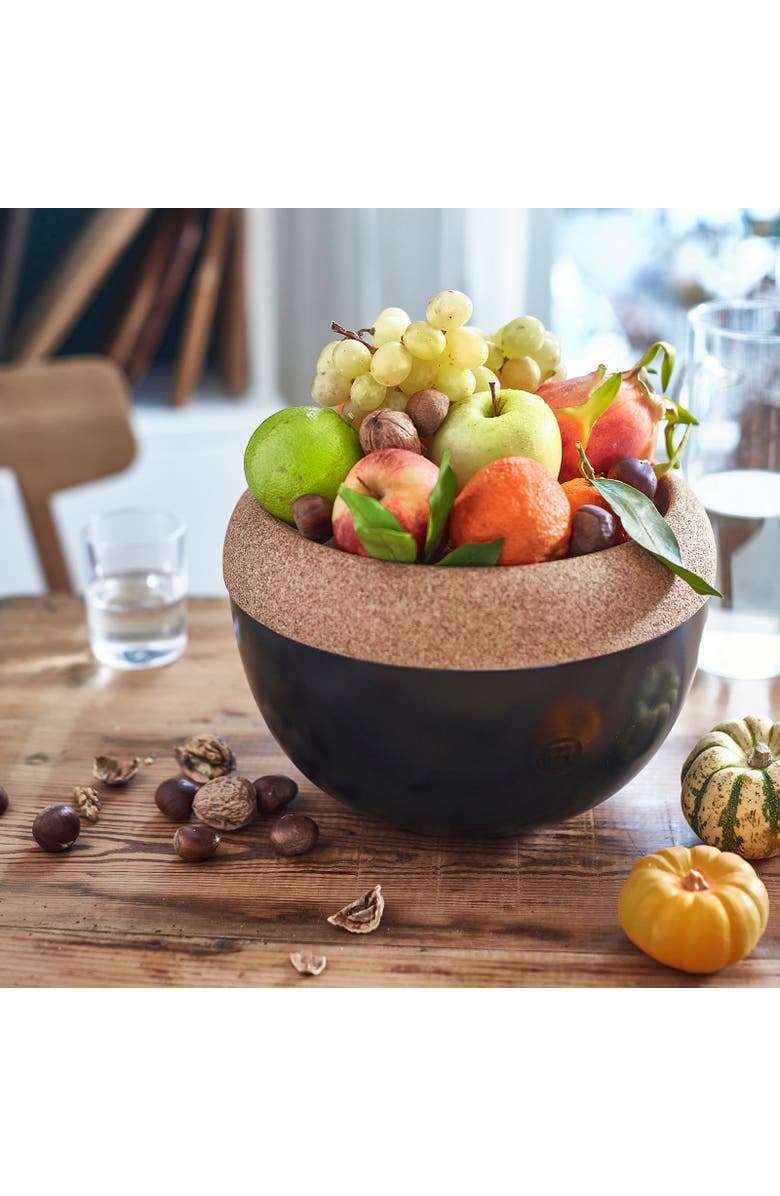 Emile Henry Deep Food Storage Bowl, 10.6-Inch, Alternate, color, Truffle