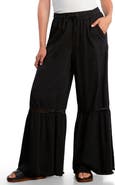Billy T Drawstring Waist Tiered Denim Pants