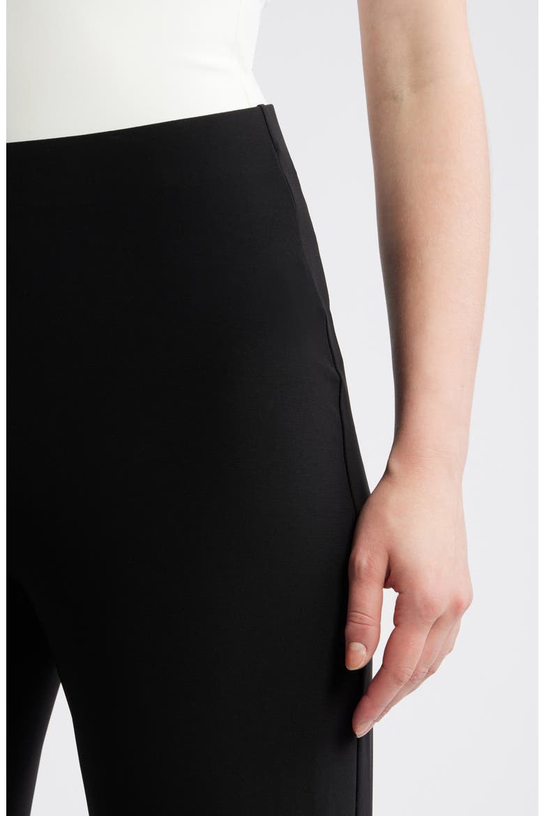 Wide Leg Knit Pull-On Pants, Alternate, color, ANNE BLACK