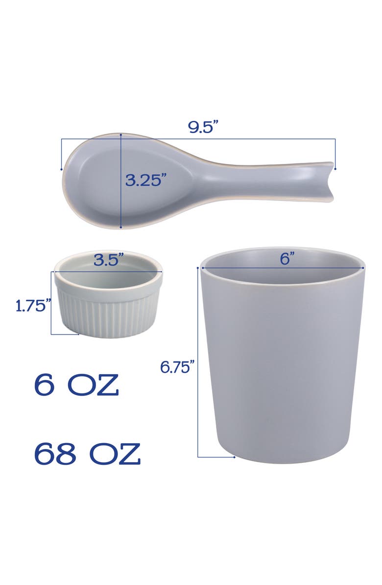 BIA Cordon Bleu 6-Piece Stone Counter Top Set, Alternate, color,