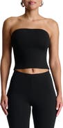 Naked Wardrobe Smooth Crop Tube Top