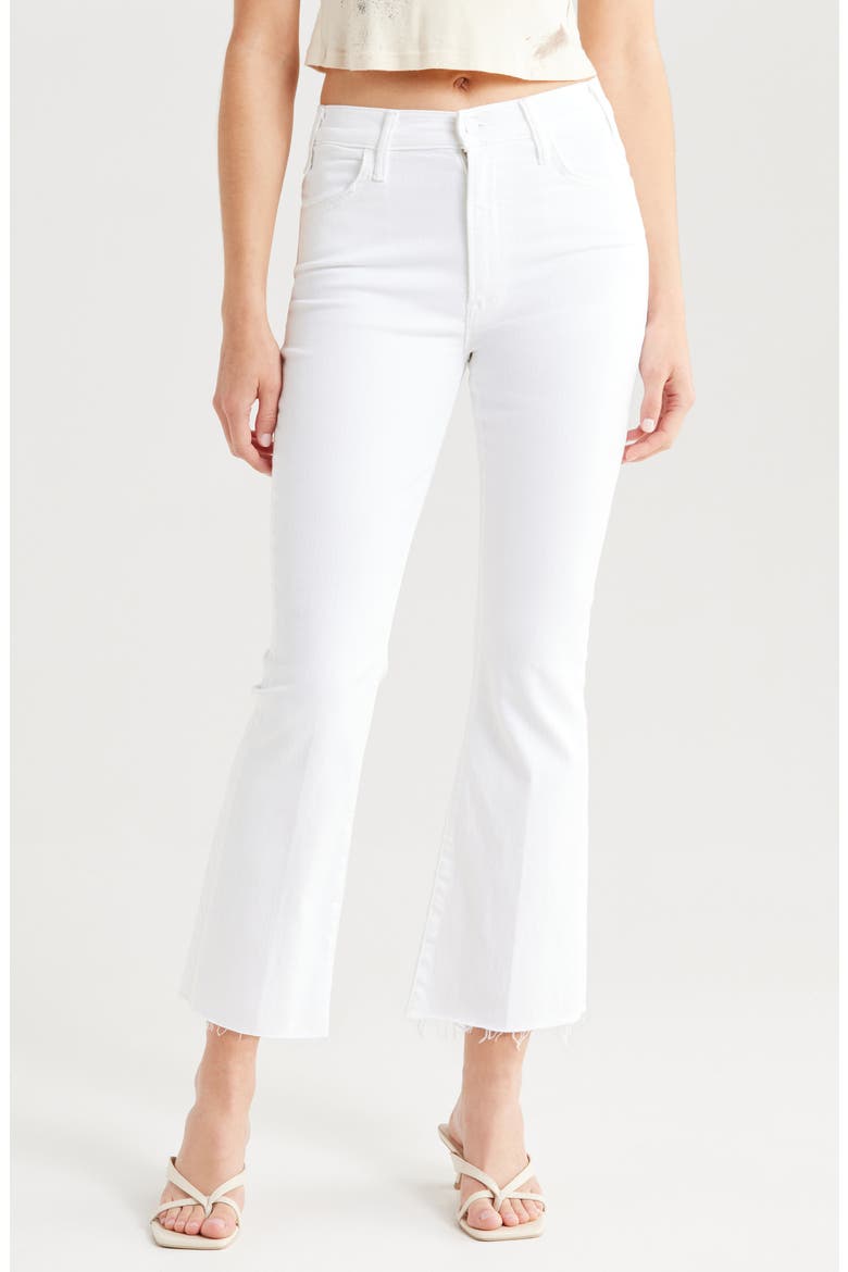 Lil Hustler Frayed Ankle Bootcut Jeans, Main, color, FAIREST OF THEM ALL