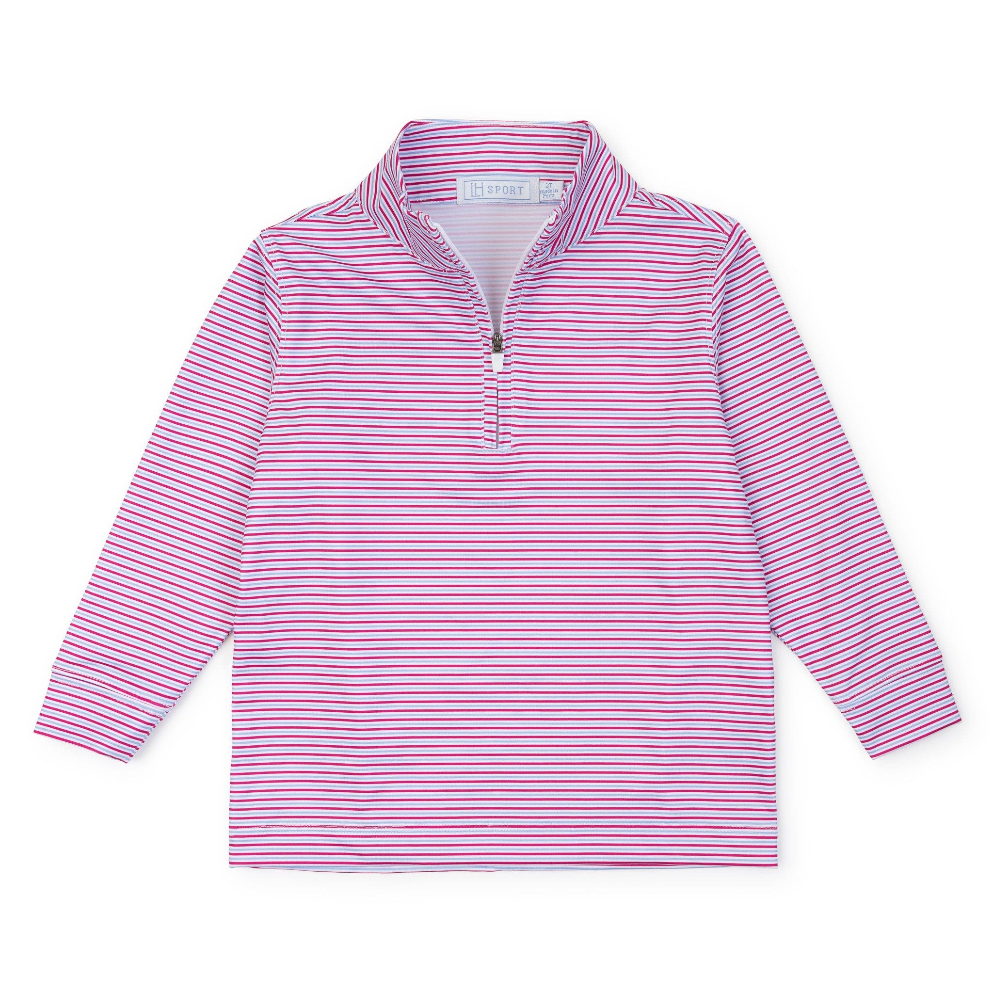 Lila And Hayes Kids'  Sam Quarter Zip Pullover By Lh Sport