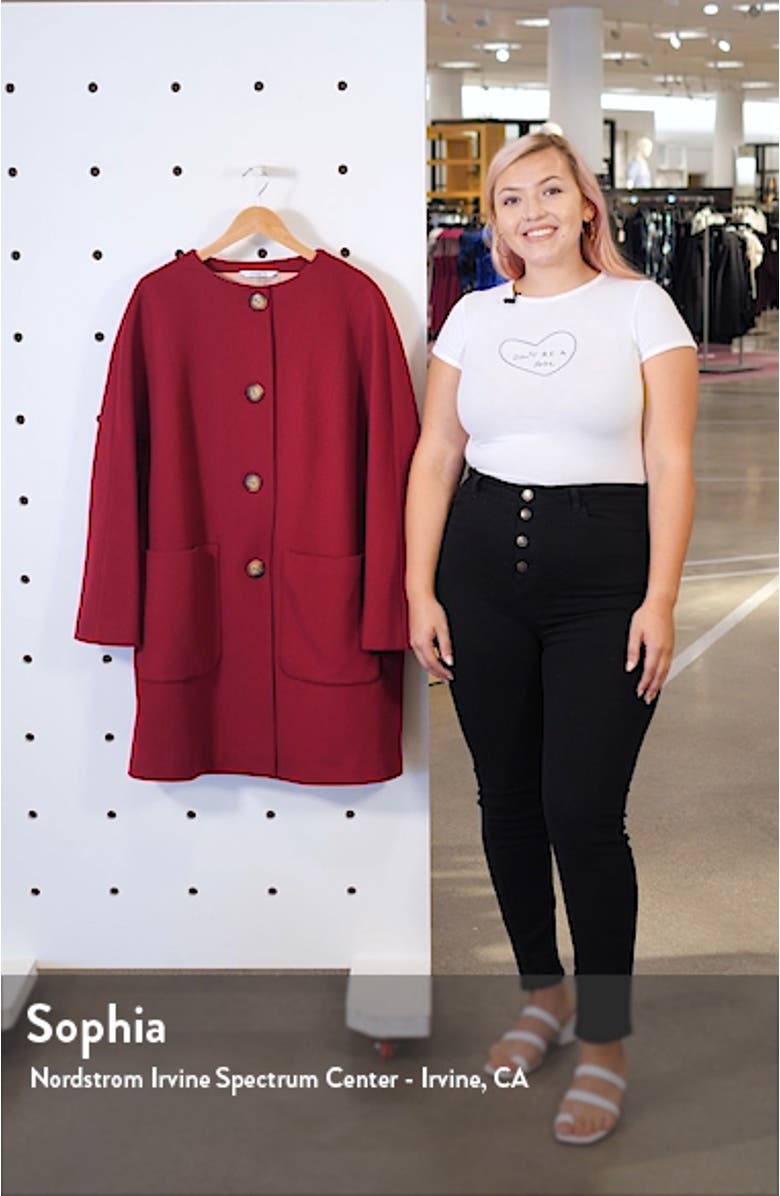 Collarless Car Coat, sales video thumbnail