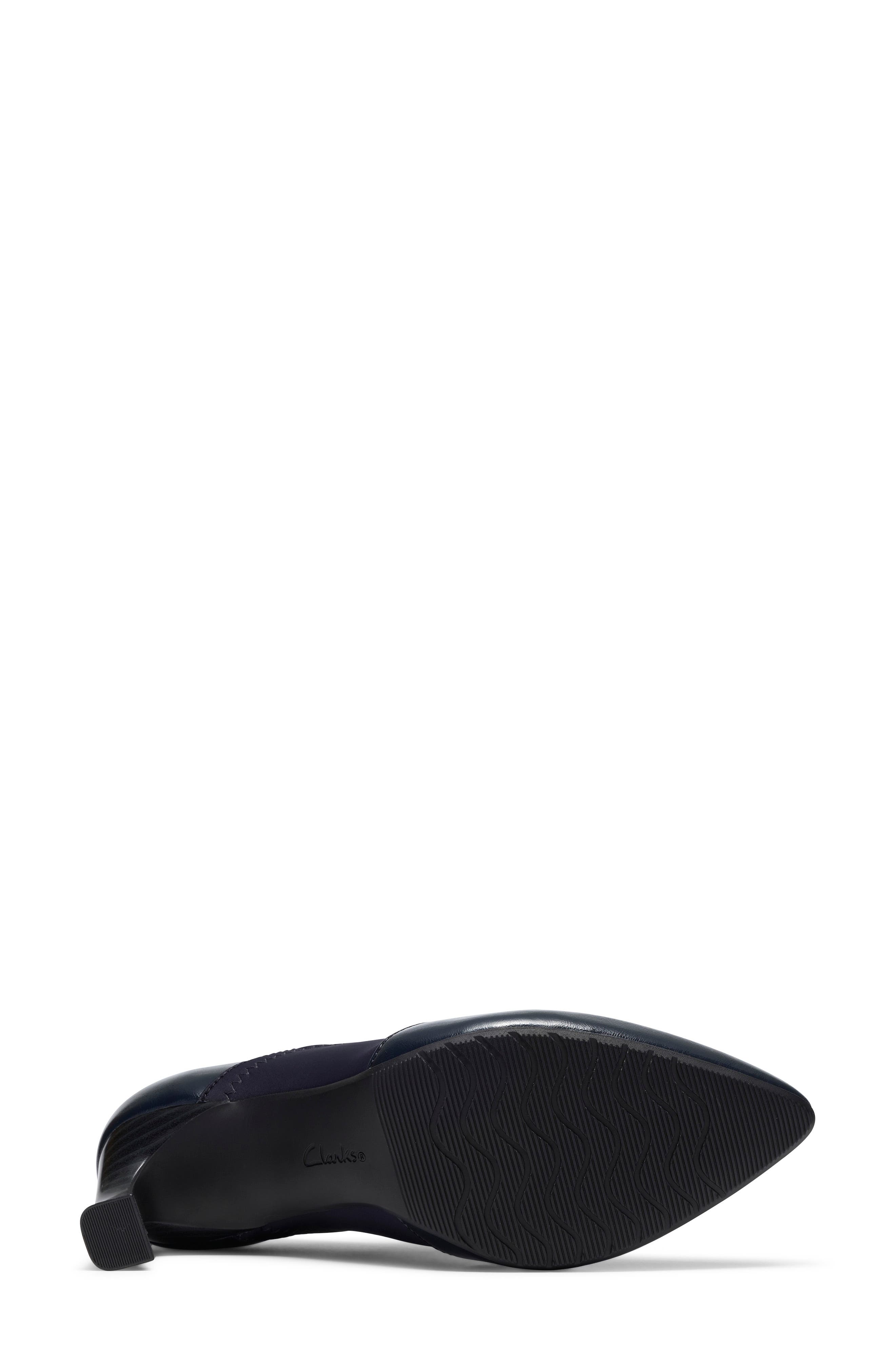 Tammitha Sleek Bootie, Alternate, color, NAVY LEATHER