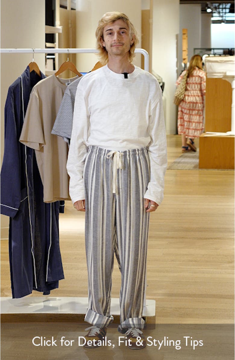 Summer Woven Lounge Pants, sales video thumbnail