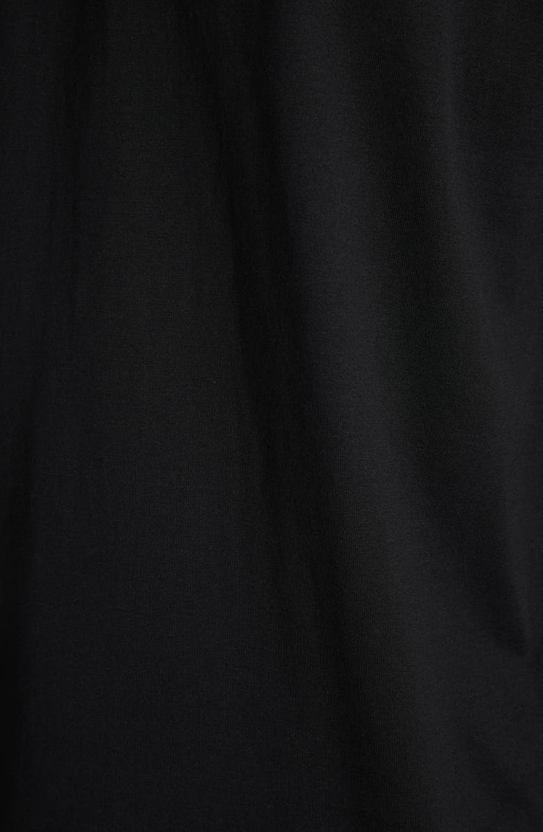 Dolce&Gabbana Embroidered Logo Patch T-Shirt, Alternate, color, Nero