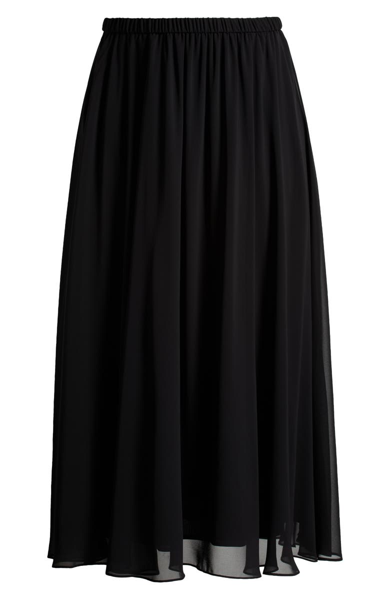 Alex Evenings Chiffon Maxi Skirt, Alternate, color, 