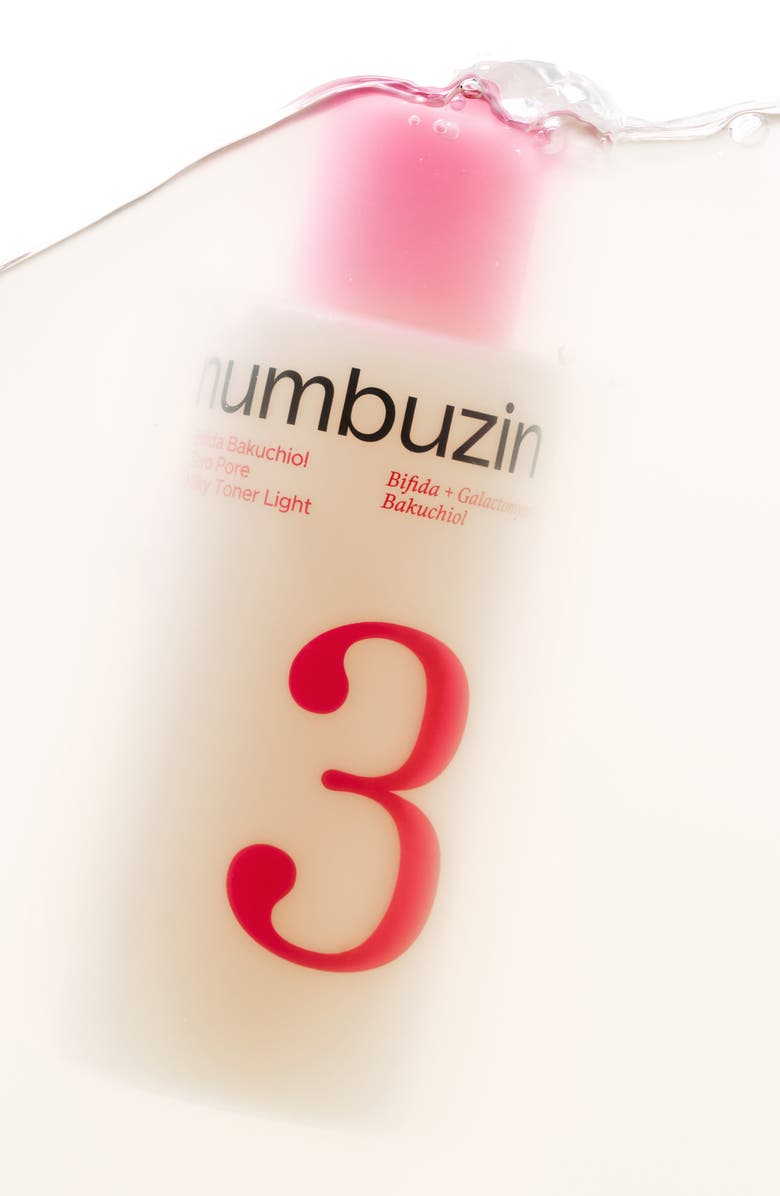 Numbuzin No.3 Bifida Bakuchiol Zero Pore Toner, Alternate, color,