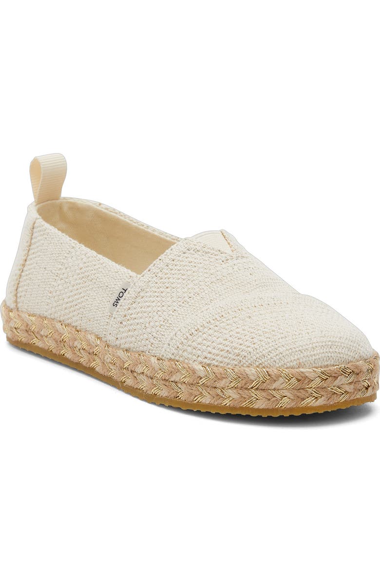 TOMS Kids' Alpargata Slip-On, Main, color,