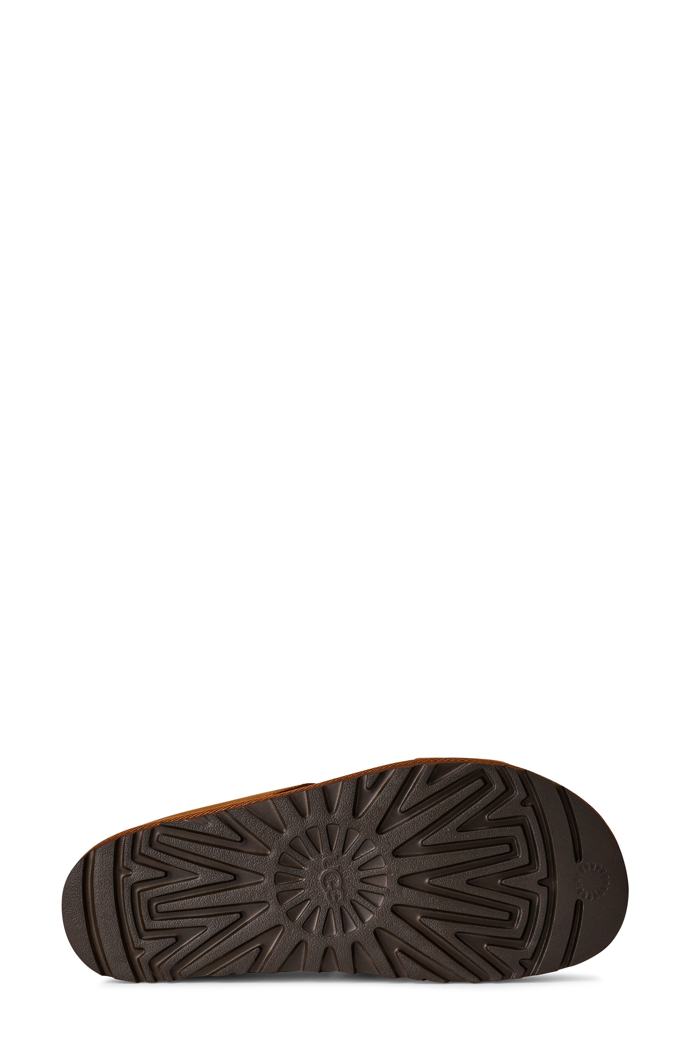 UGG<sup>®</sup> Goldenstar Hi Slide Sandal, Alternate, color, Dark Chestnut