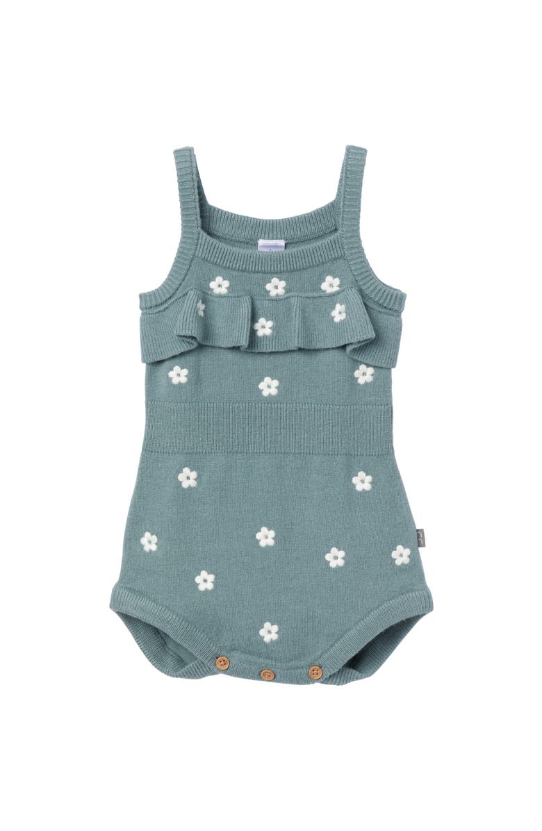 Modern Moments<sup>™</sup> by Gerber Jersey Sunsuits, Main, color, Teal