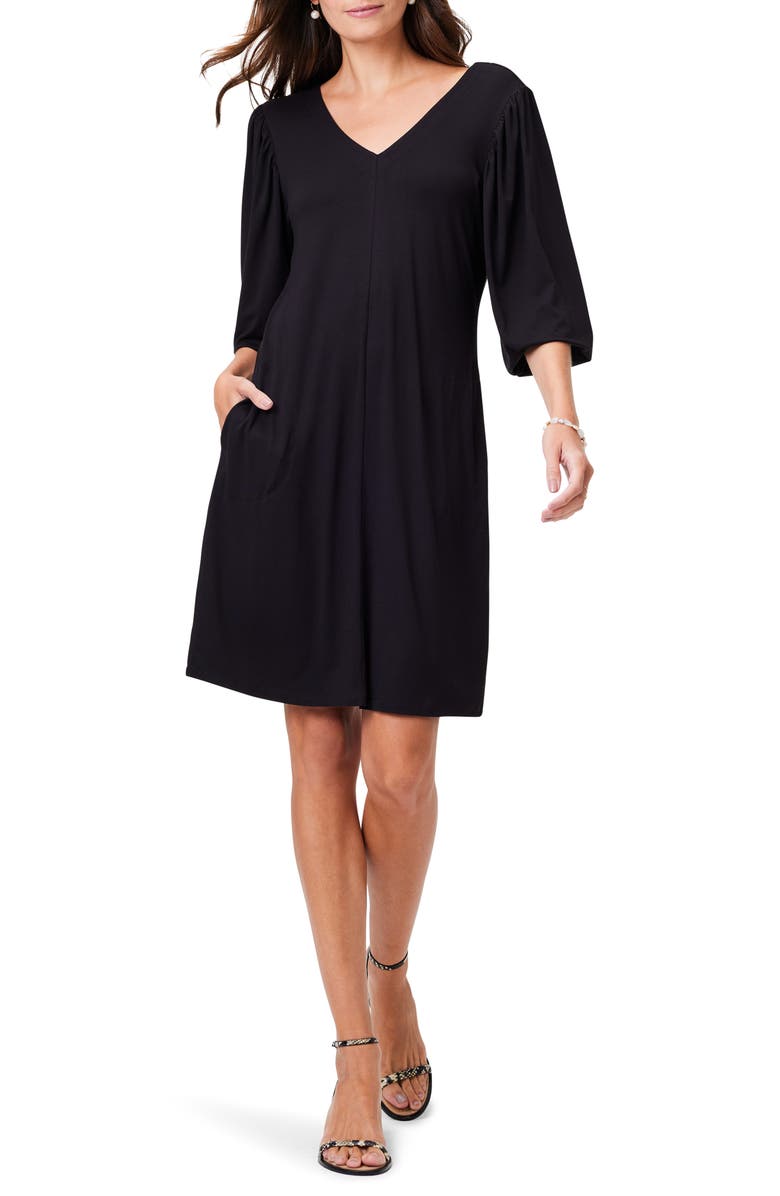 NIC+ZOE Balloon Sleeve Shift Dress, Main, color,