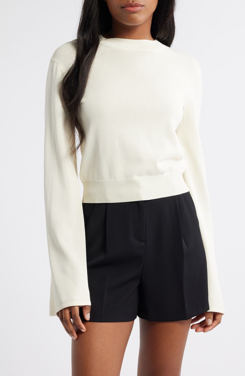 Solid & Striped The Babetta Bell Sleeve Sweater, Main, color, 