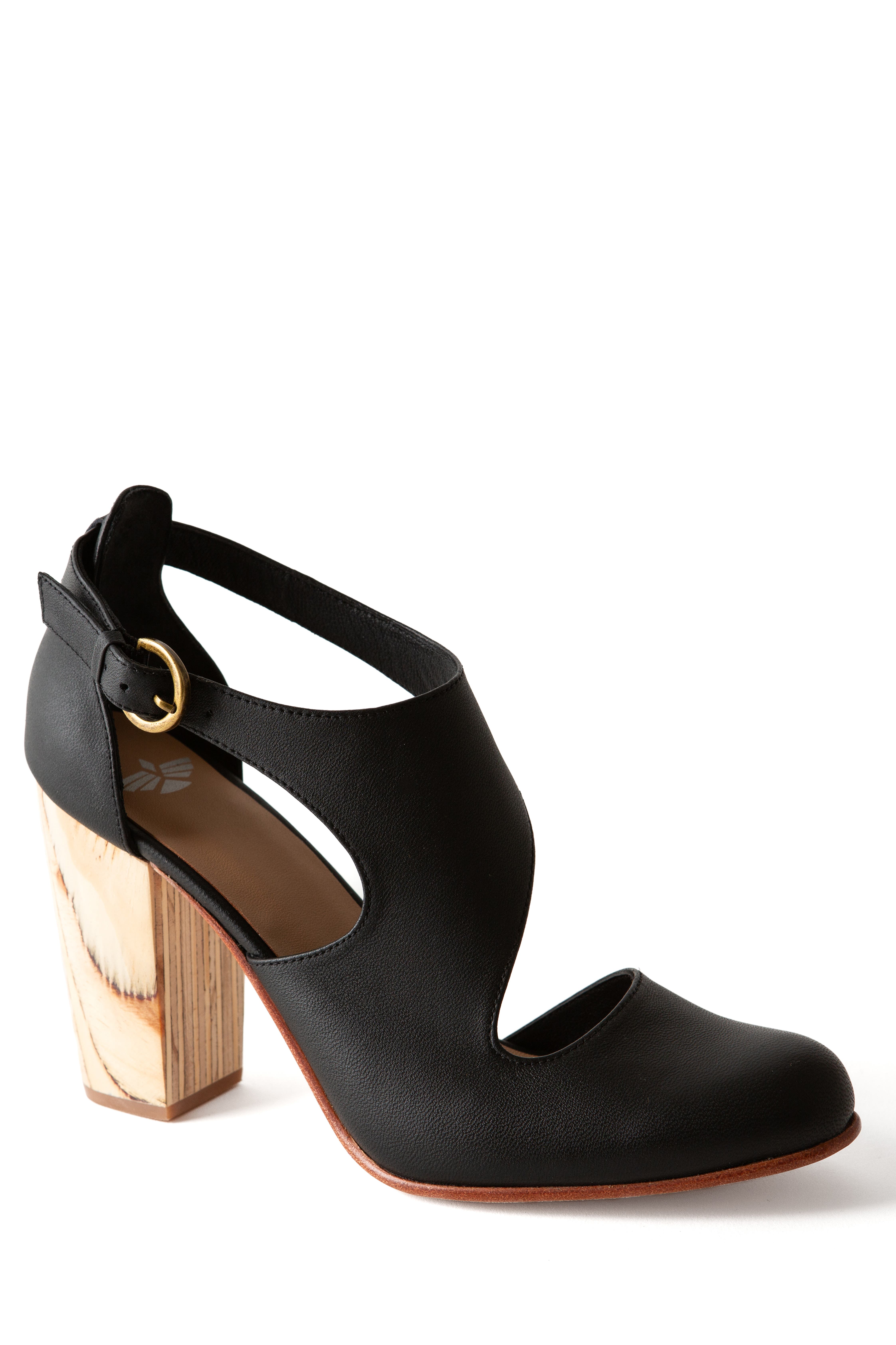 Fortress Luna Naya Asymmetric Cutout Pump, Main, color, Black
