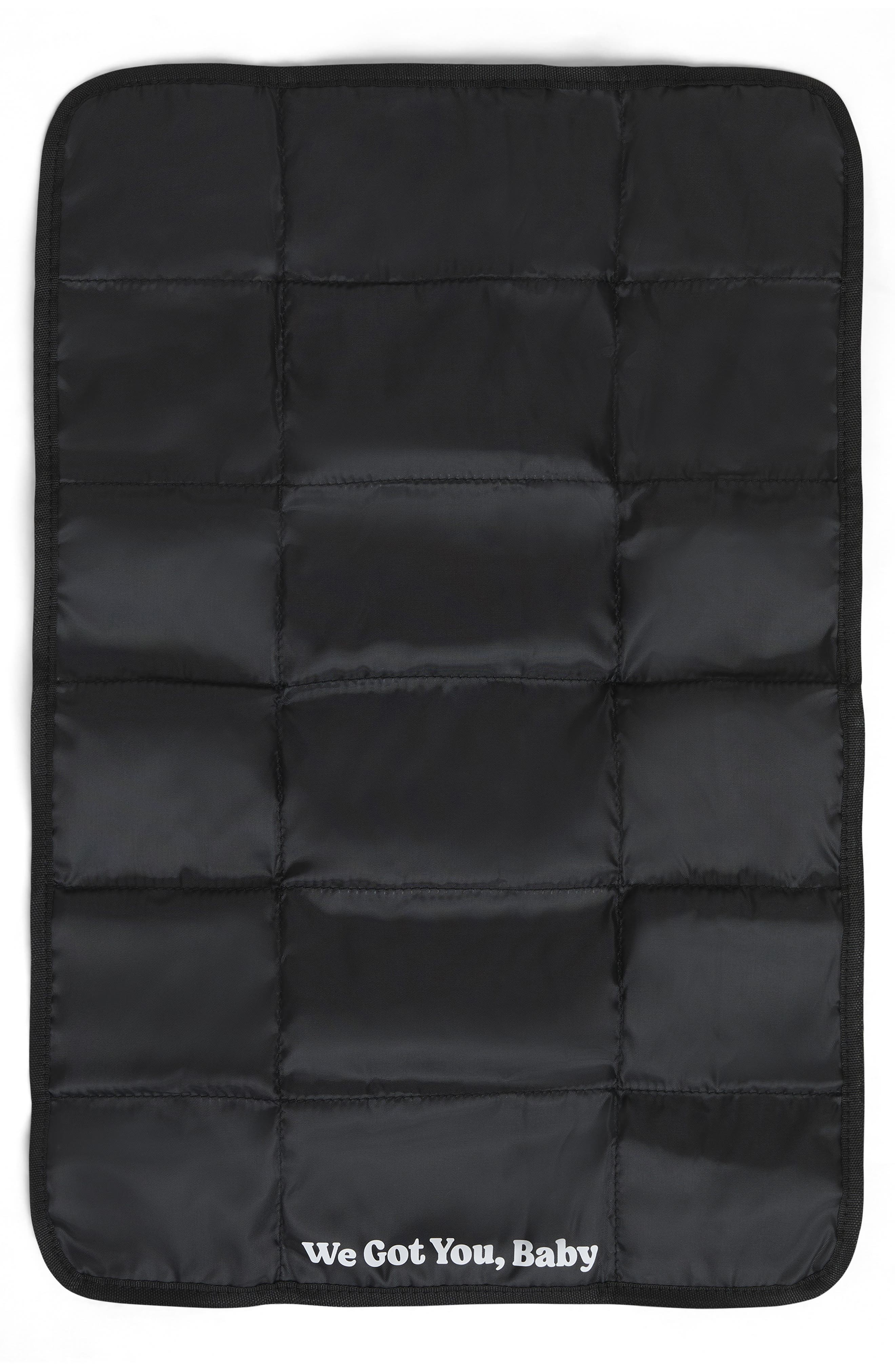 Huggies Signature Diaper Crossbody Bag, Alternate, color, Black