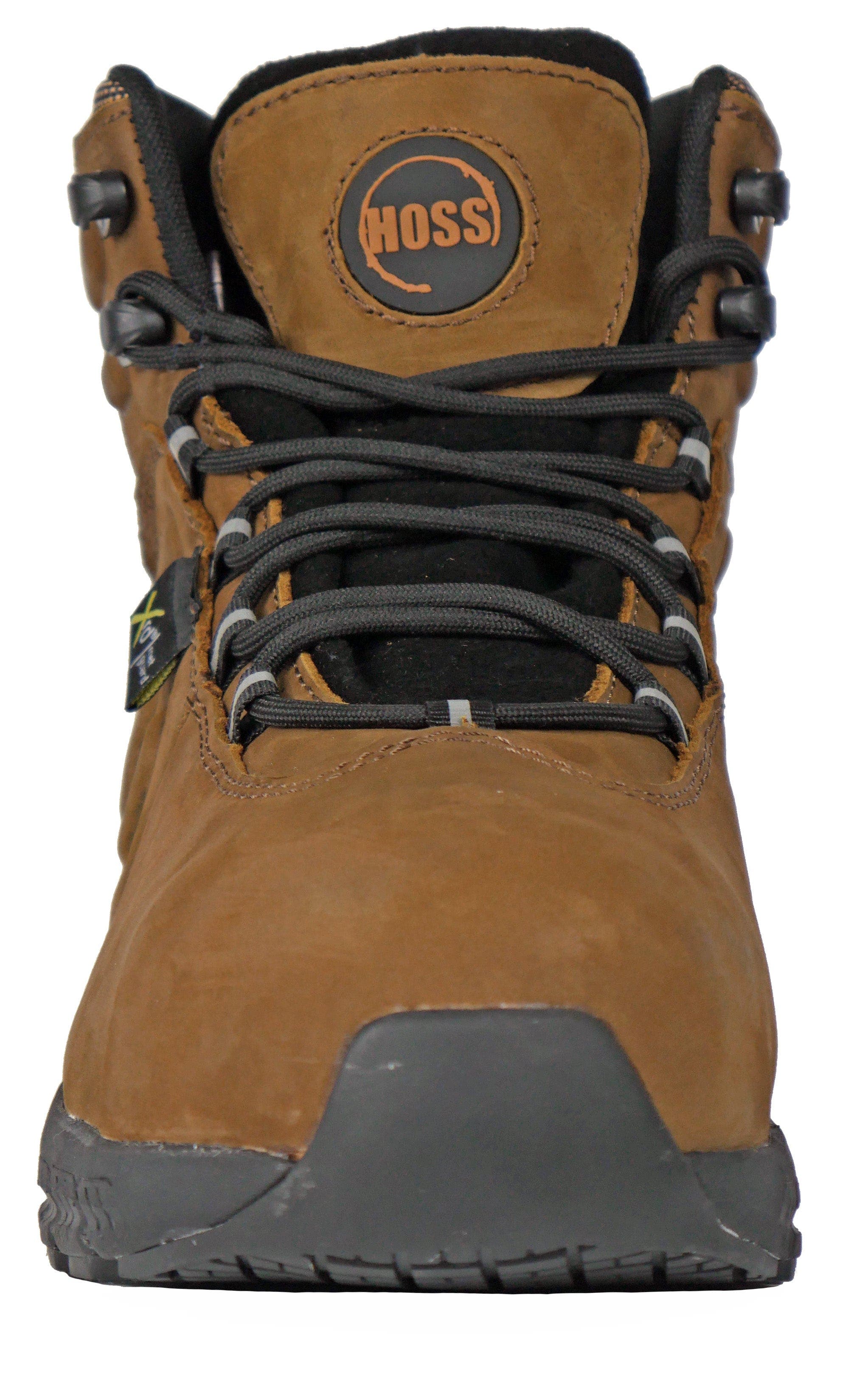 Hoss Boot Company HOSS Tikaboo Composite Toe Met Guard Work Shoe, Alternate, color, Brown