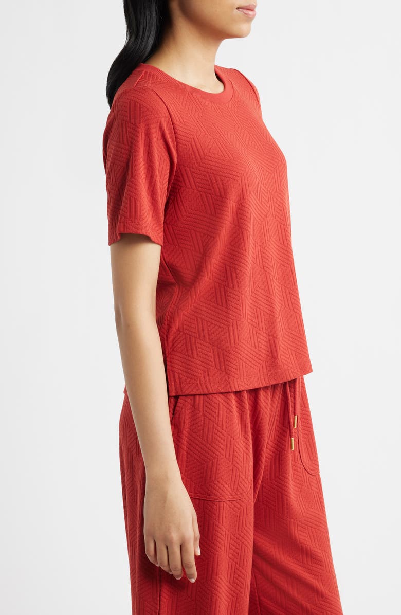 CITY BLUES Jacquard T-Shirt, Alternate, color, 