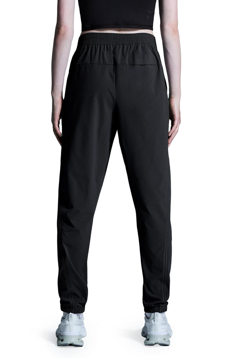 On Focus Stretch Joggers, Alternate, color, Black