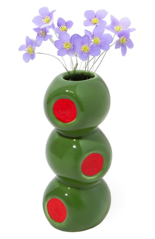 Doiy Olivia Mini Vase In Green