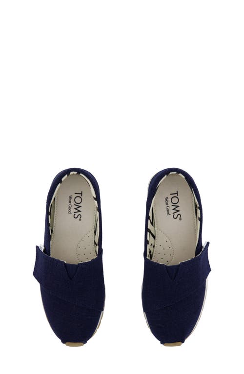 Toms Kids' Alpargata Sneaker In Blue