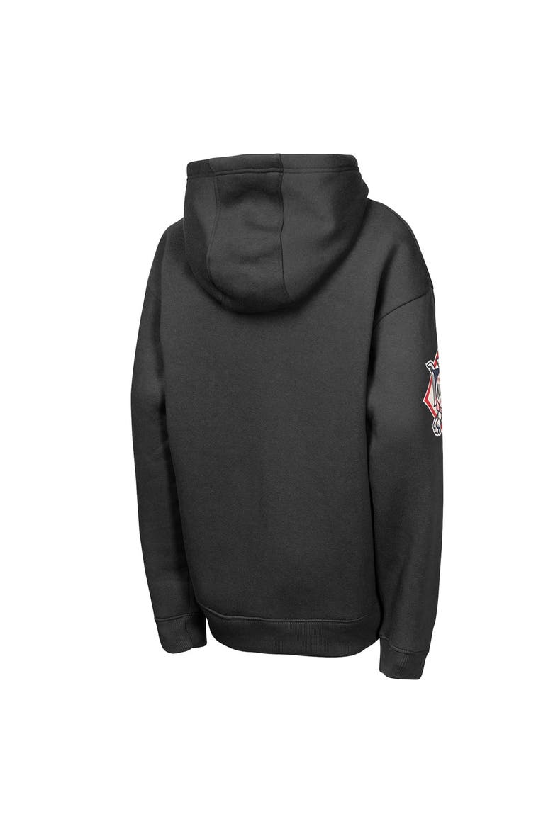 Youth Outerstuff  Black San Francisco Giants Premium Sweep Fleece Hoodie, Alternate, color, Black