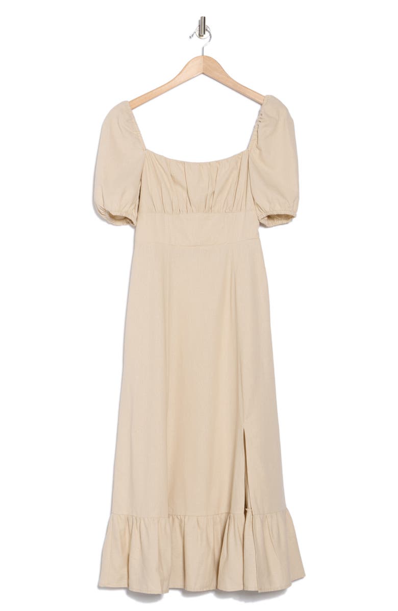 London Times Square Neck Maxi Dress, Alternate, color,